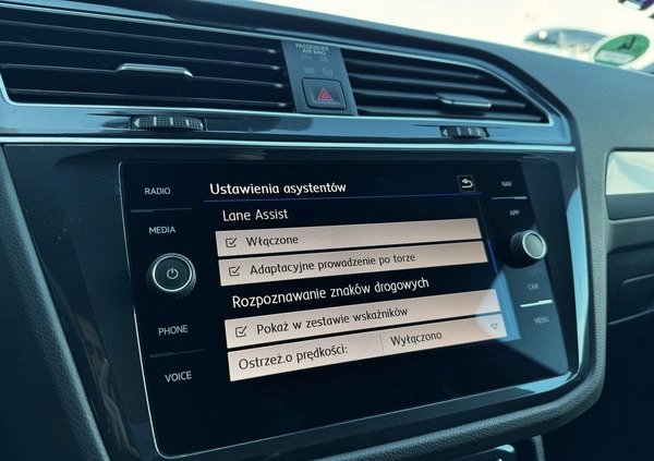 Volkswagen Tiguan cena 143900 przebieg: 109539, rok produkcji 2020 z Poręba małe 466